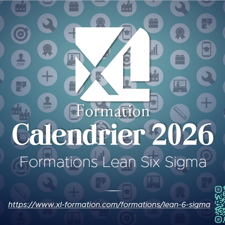 calendrier 2026 lean six sigma