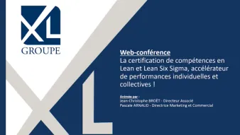 La certification de compétences en Lean et Lean Six Sigma
