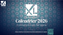 calendrier 2026 lean six sigma
