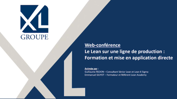 Replay — Le Lean sur une ligne de production : Formation et mise en application directe