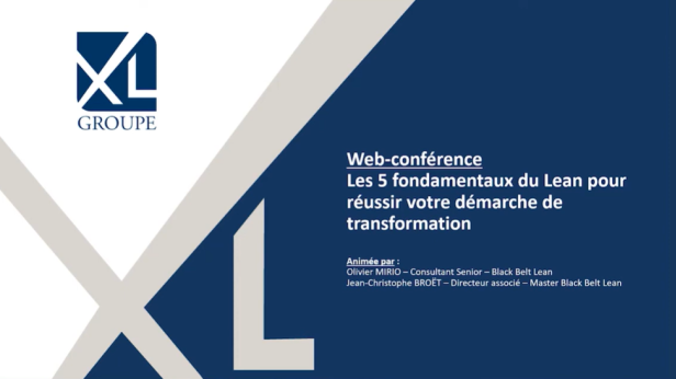 Replay — Les 5 fondamentaux du Lean pour réussir votre démarche de transformation
