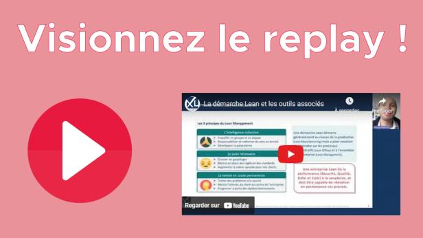 Replay — La démarche Lean et les outils associés