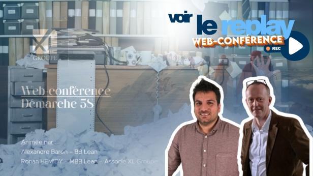 Replay — Le 5S – pas qu’un outil mais une véritable démarche !
